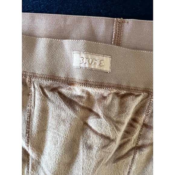 SKIMS Velour High-Waisted Bike Shorts in Copper - Picture 8 of 13
